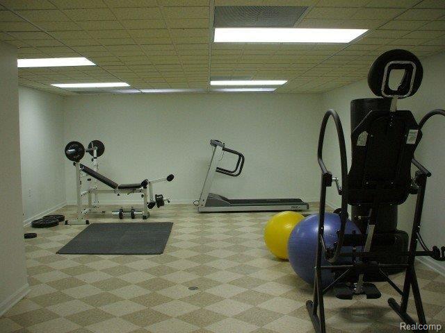 14050 Reeck Road Southgate, MI 48195 - Photo 22 of 25 basement workout area.JPG