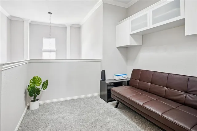 a view of painting on the wall