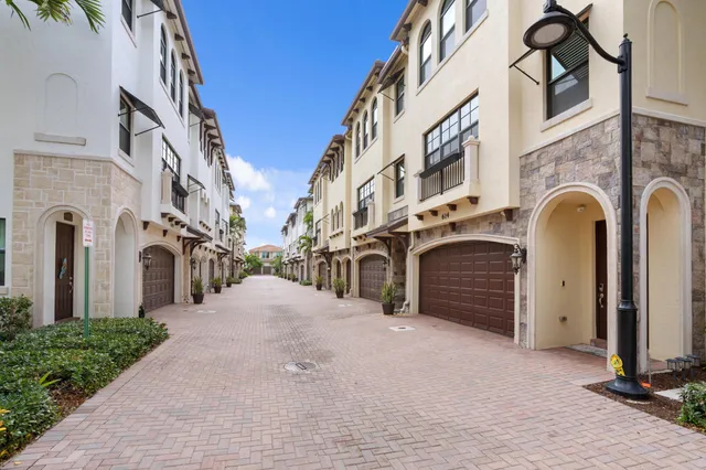 a view of swimming pool from a balcony