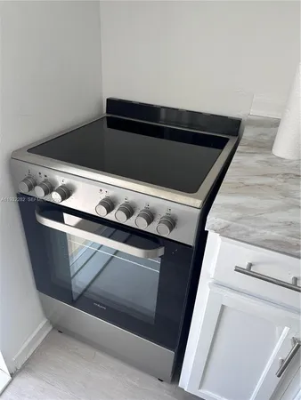 a close view of stove