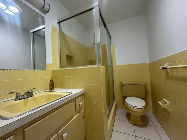 a view of a black and white checkered floor