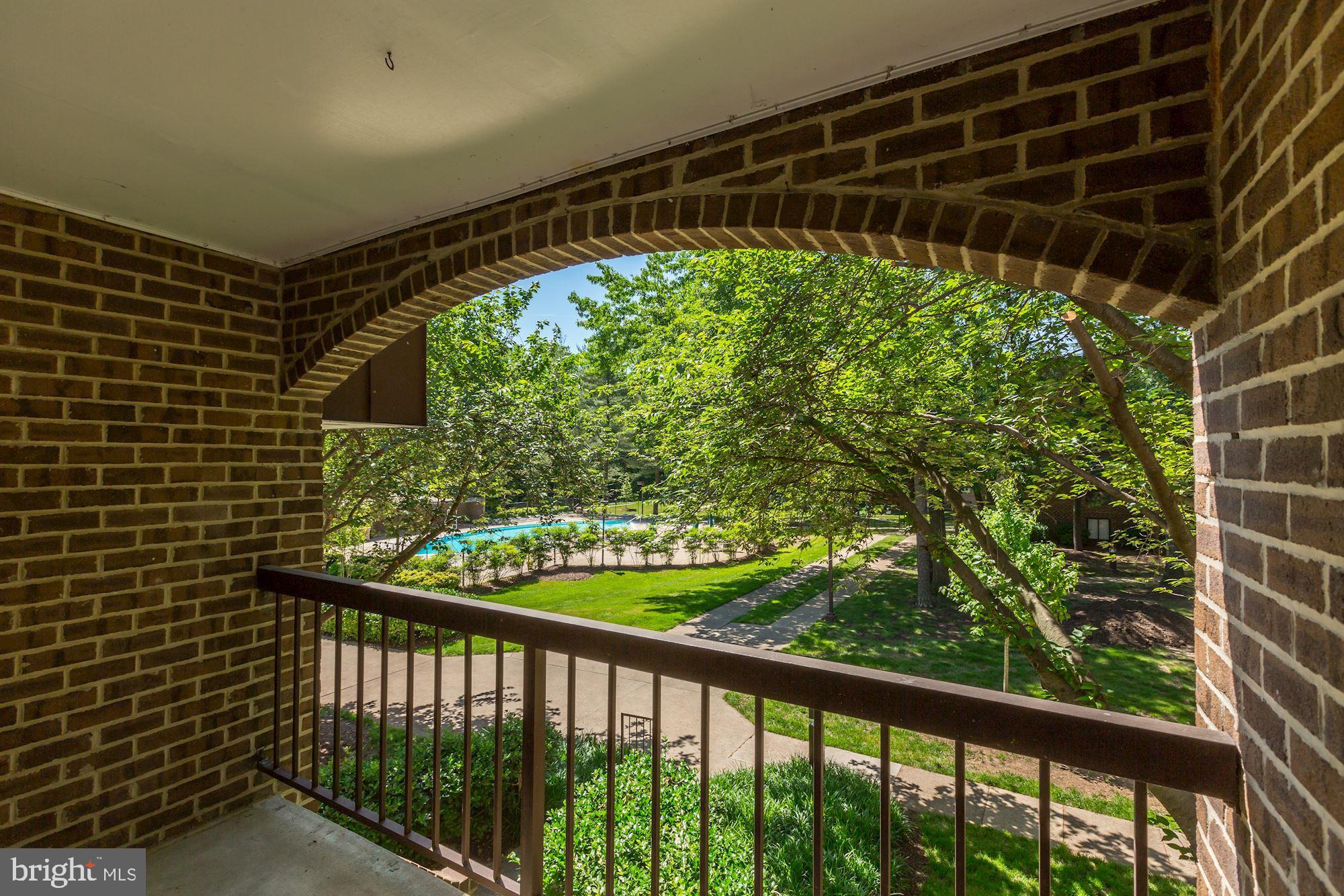 11260 Chestnut Grove Square, Unit 237 Reston, VA 20190 - Photo 8 of 37 Gorgeous view from the oversized covered balcony