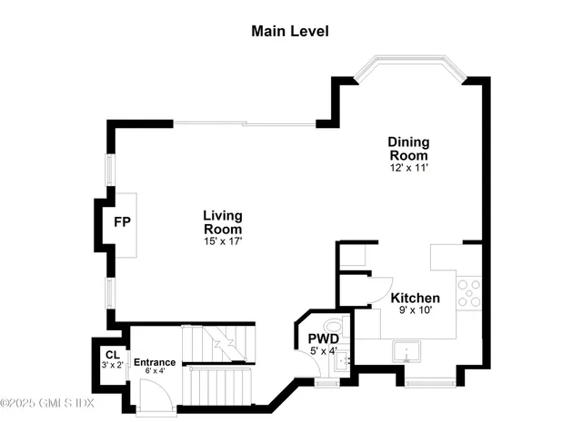 a picture of a bench in a white wall