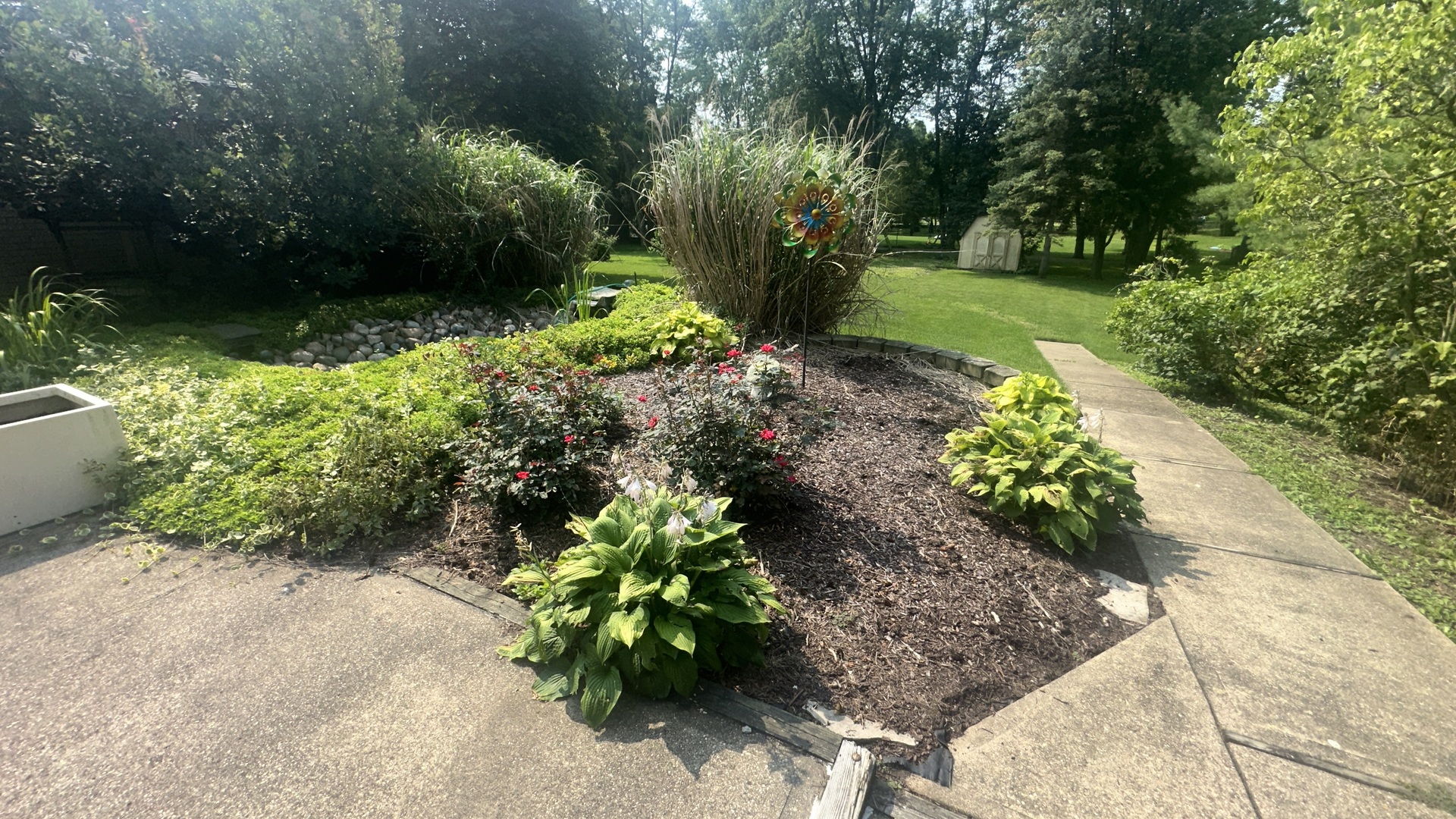13105 Maple Road Mokena, IL 60448 - Photo 31 of 35 a view of a garden with pathway