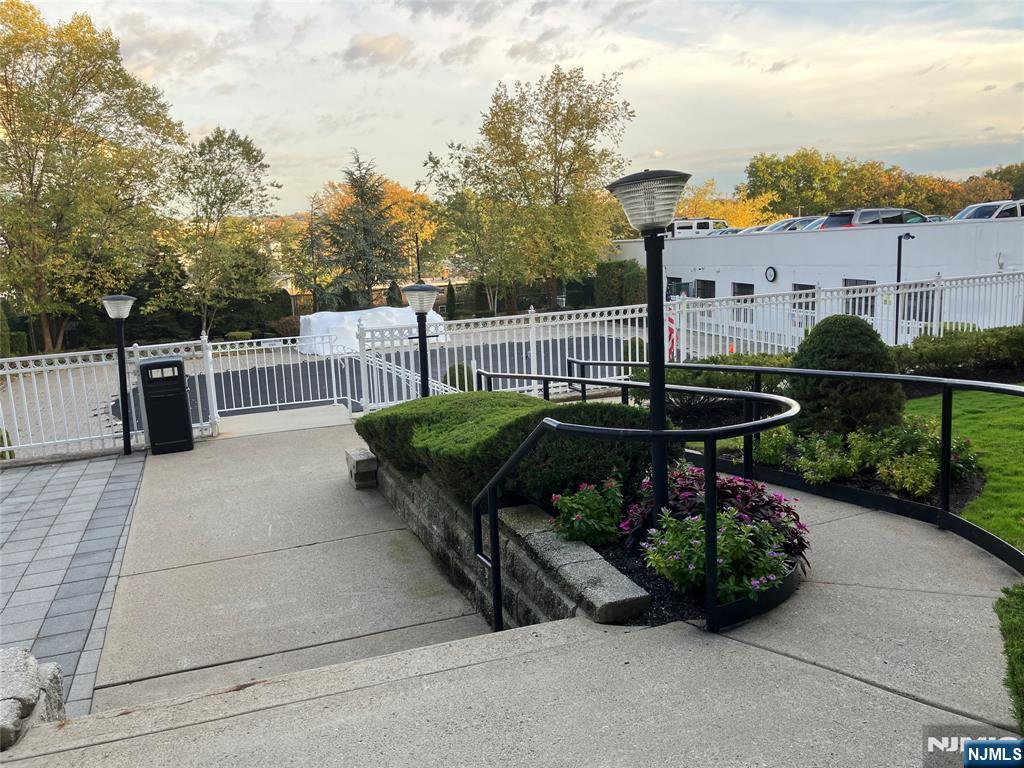 280 Prospect Avenue, Unit 11H Hackensack, NJ 07601 - Photo 16 of 20 a view of a terrace with sitting area