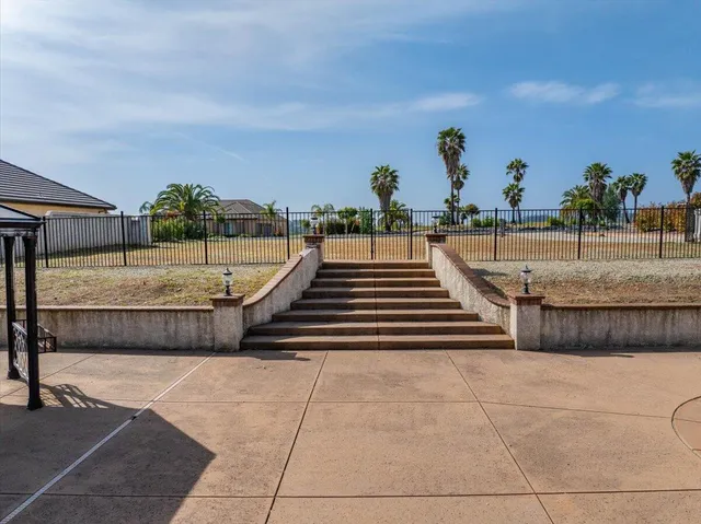 a view of road and yard