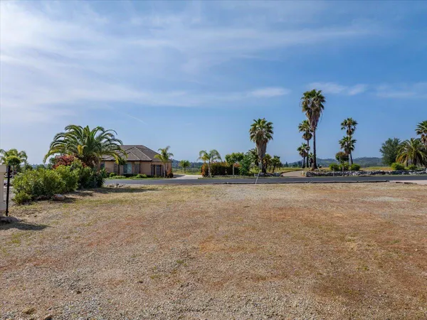 a view of a yard in front of house