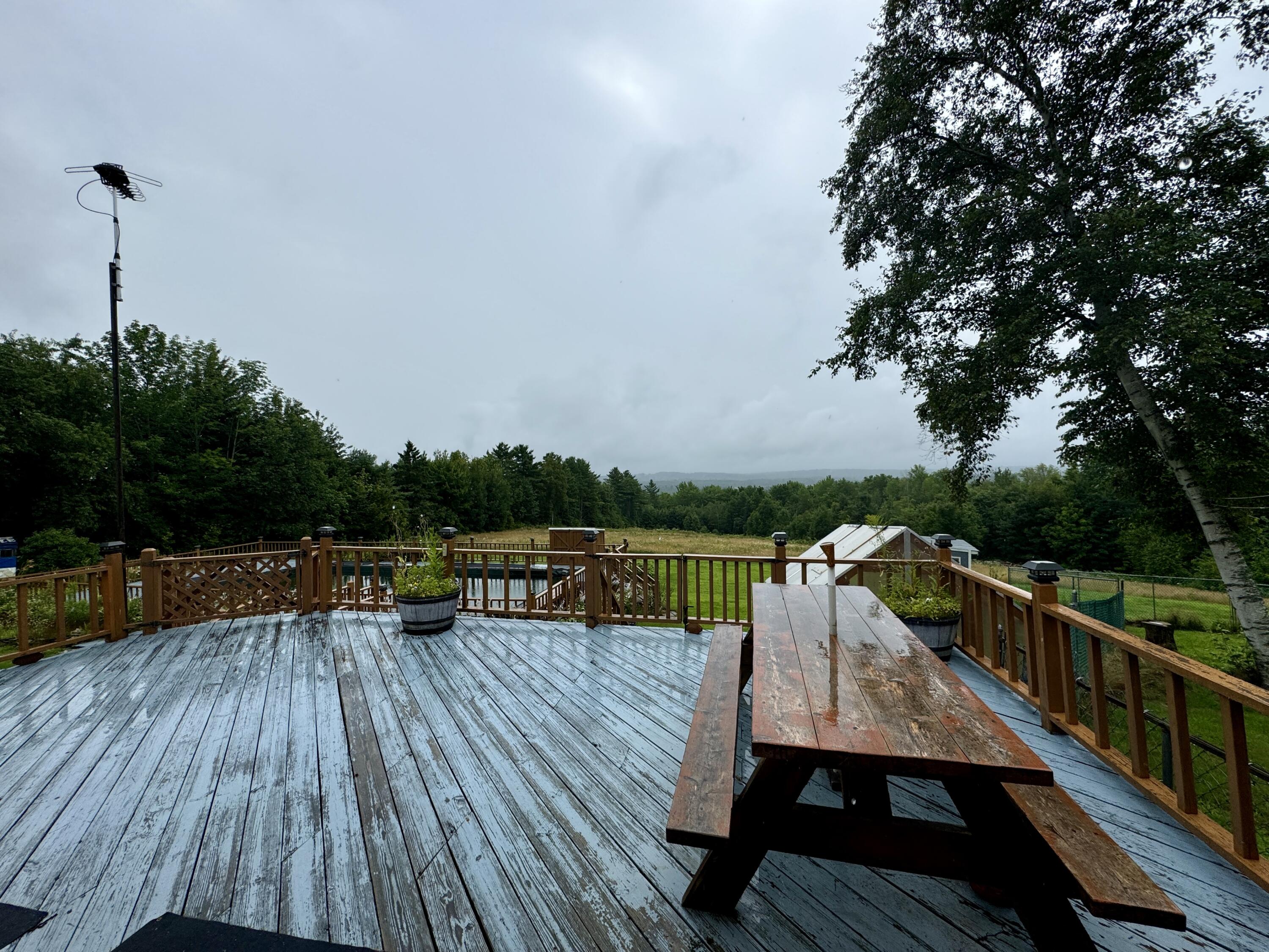 934 Milo Road Sebec, ME 04481 - Photo 43 of 52 Rear Deck