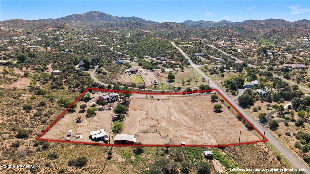 14020 East Ridge Way Dewey, AZ 86327 - Photo 43 of 47 Aerial View E