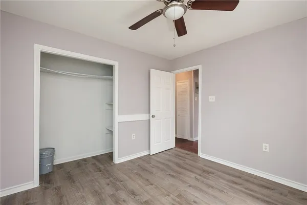 wooden floor in an empty room