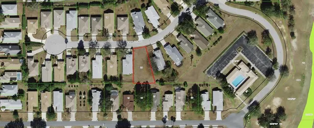 a view of a building with a street