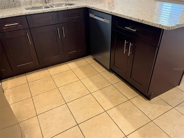 a close view of wooden cabinets