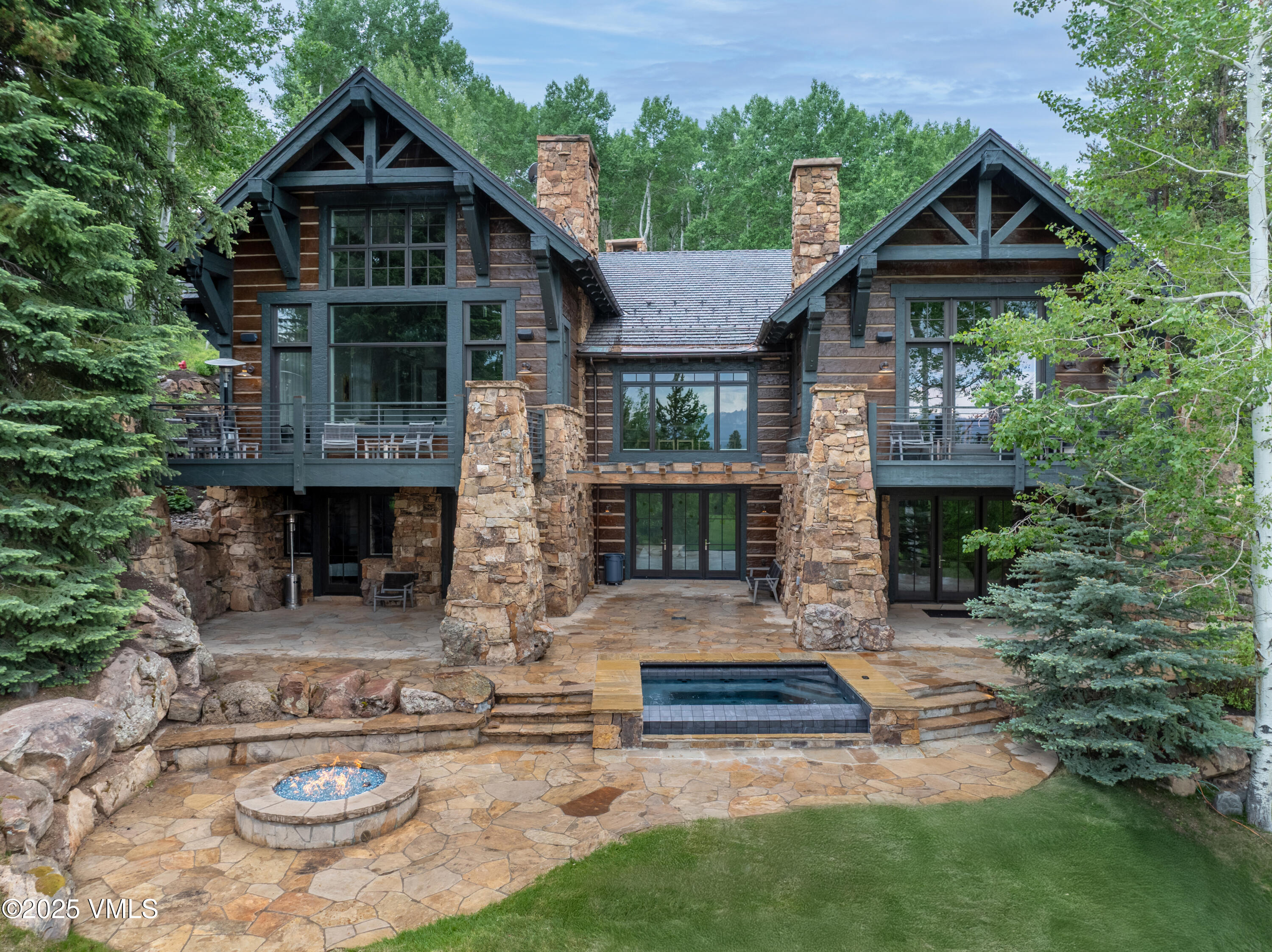 2584 Daybreak Ridge Road Avon, CO 81620 - Photo 11 of 53 2506_2584_daybreak_ridge_summer_aerial_b