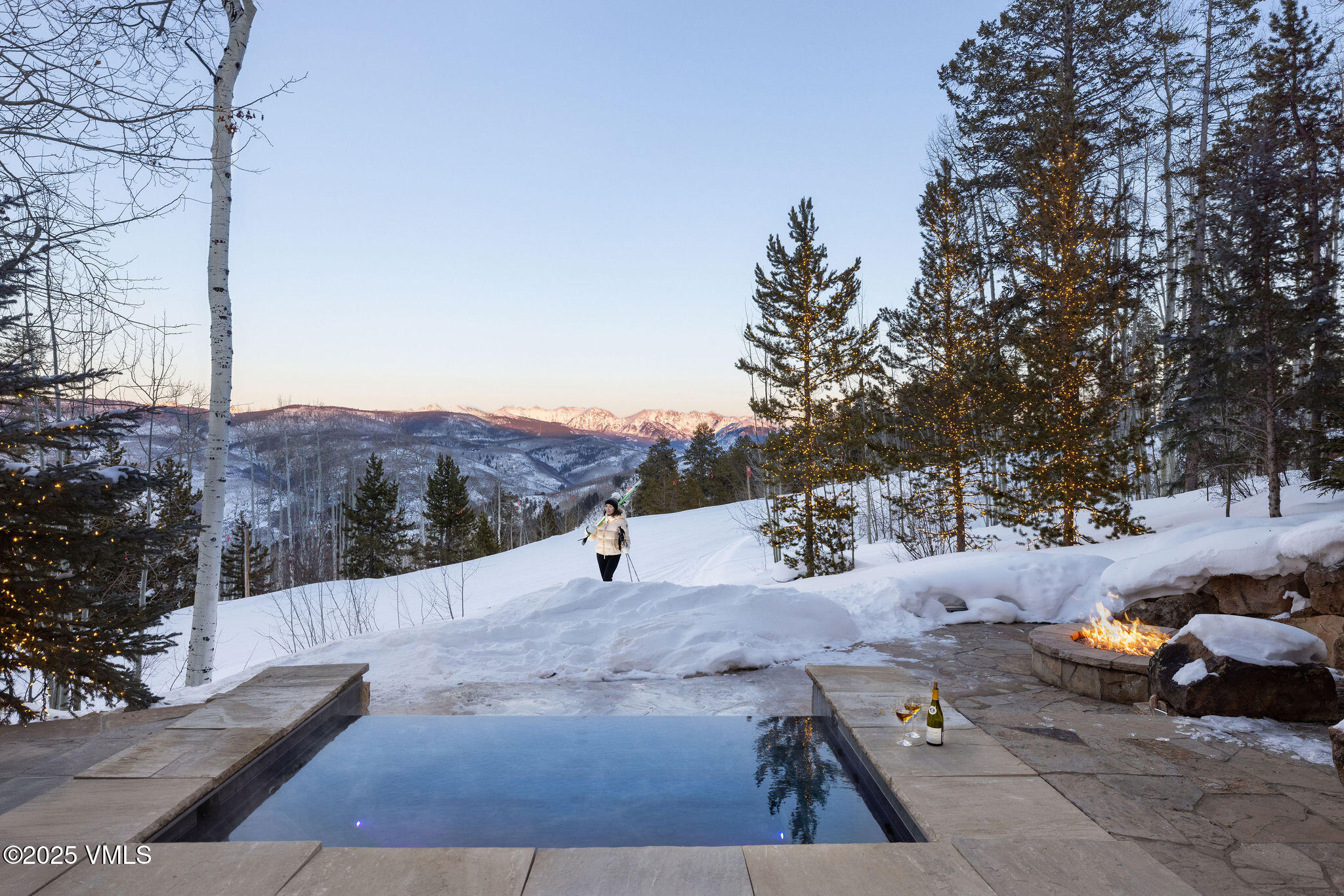 2584 Daybreak Ridge Road Avon, CO 81620 - Photo 51 of 53 2584_daybreak_ridge_exterior_hottub_a