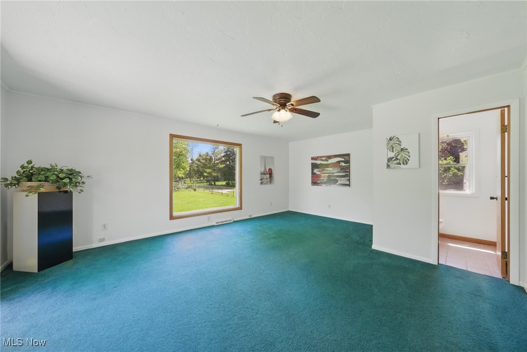 531 Ransome Road Cleveland, OH 44143 - Photo 25 of 27 Great floor plan has fabulous first floor family room with sliding glass doors that lead to the concrete patio and the huge fenced-in backyard with shed.