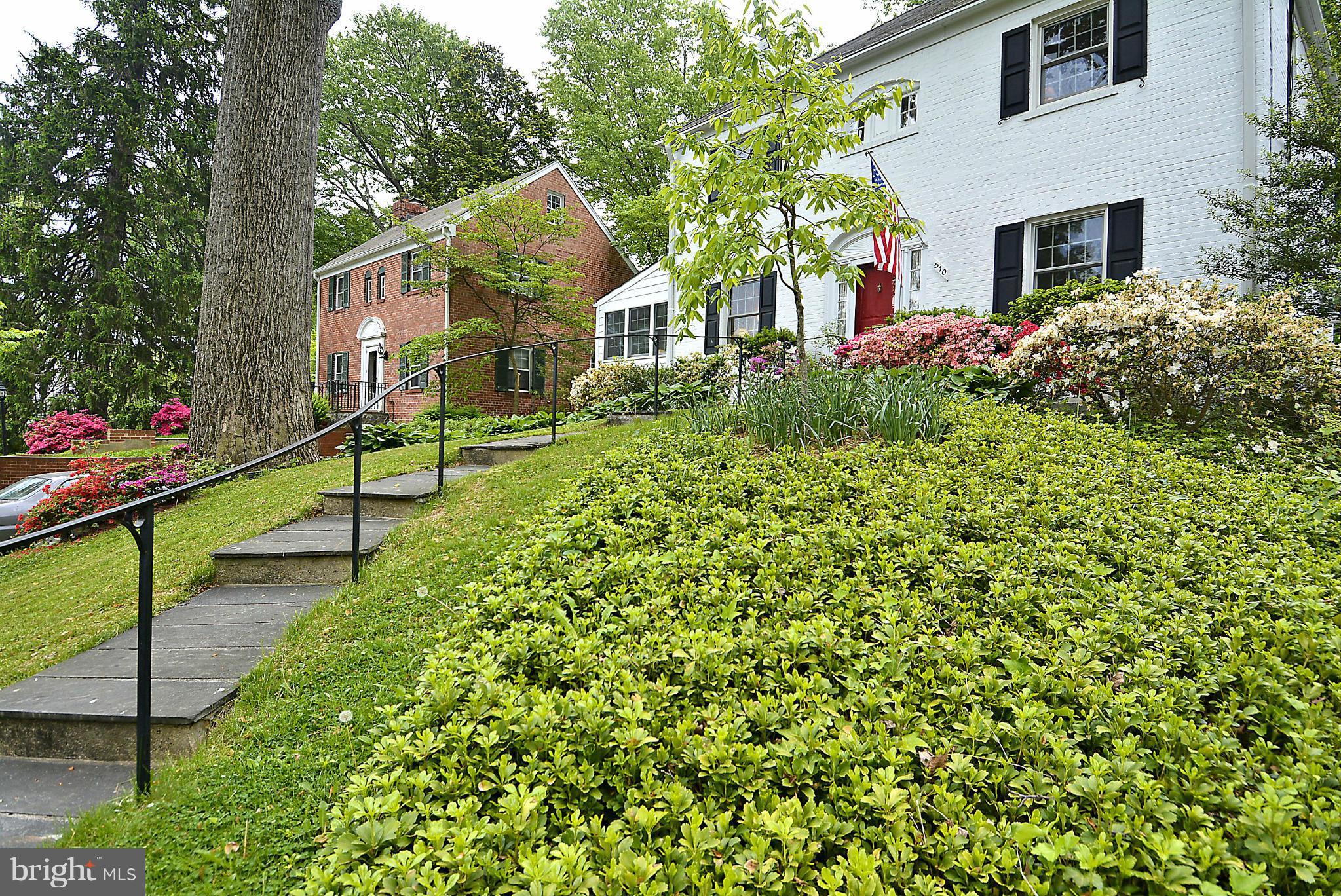 510 Ashford Road Silver Spring, MD 20910 - Photo 27 of 30 a front view of a house with garden