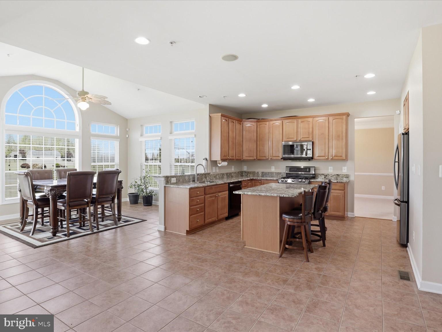 14202 Derby Ridge Road Bowie, MD 20721 - Photo 13 of 57 MODERN TILED KITCHEN WITH RECESSED LIGHTS