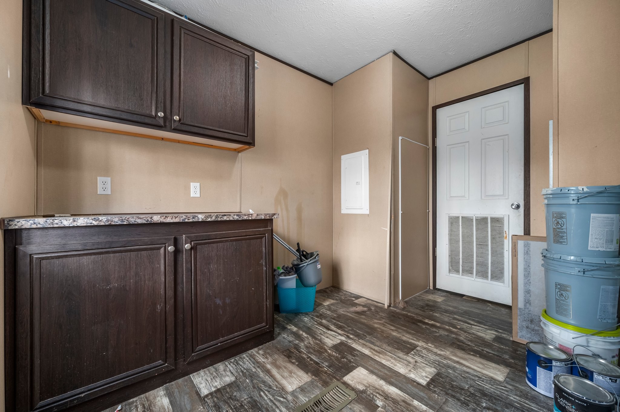 6684 Wesley Ridge Road Lyles, TN 37098 - Photo 28 of 37 a view of a storage & utility room with wooden floor