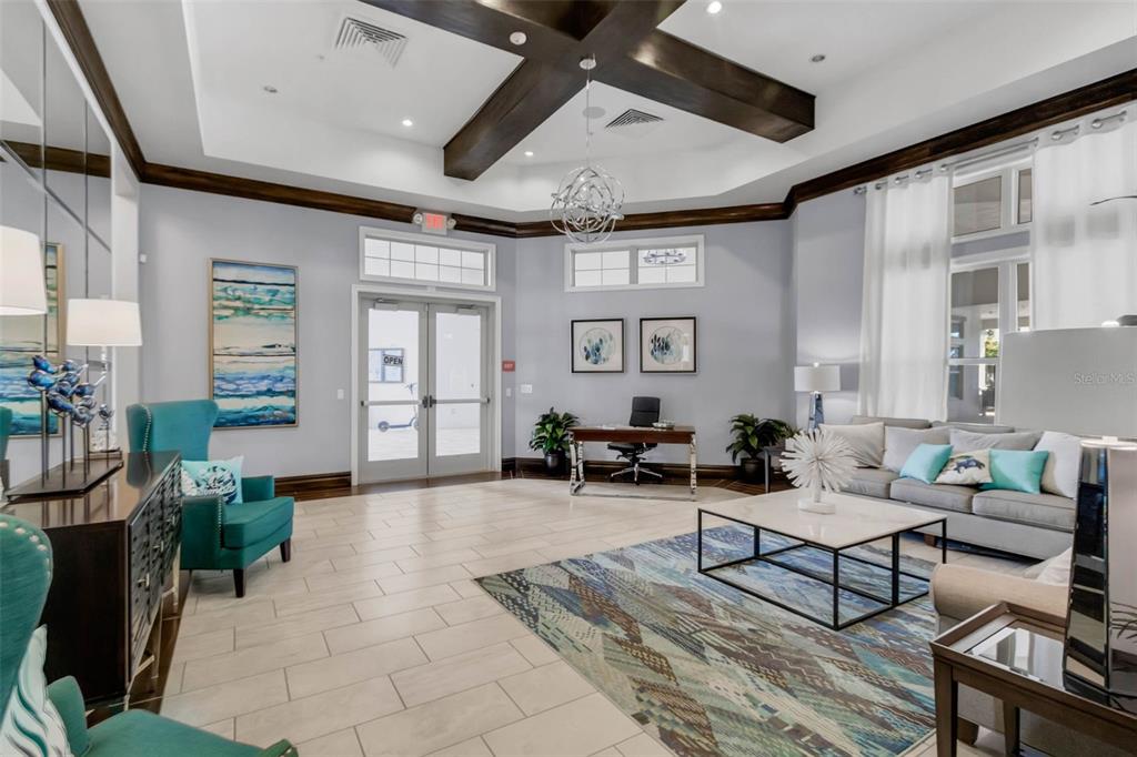 16031 Pebble Blf Loop Winter Garden, FL 34787 - Photo 37 of 51 a living room with furniture and wooden floor
