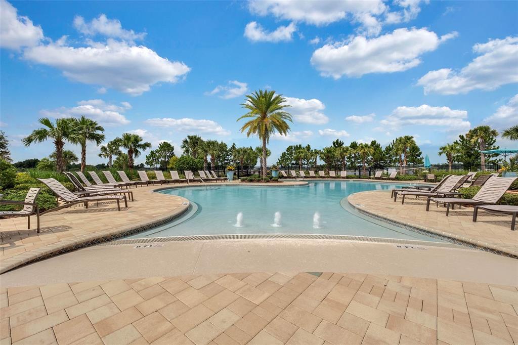 16031 Pebble Blf Loop Winter Garden, FL 34787 - Photo 44 of 51 a view of a lake with a yard