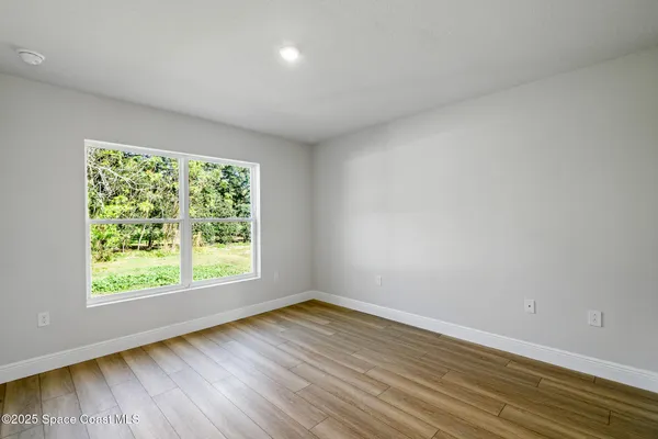 wooden floor in an empty room