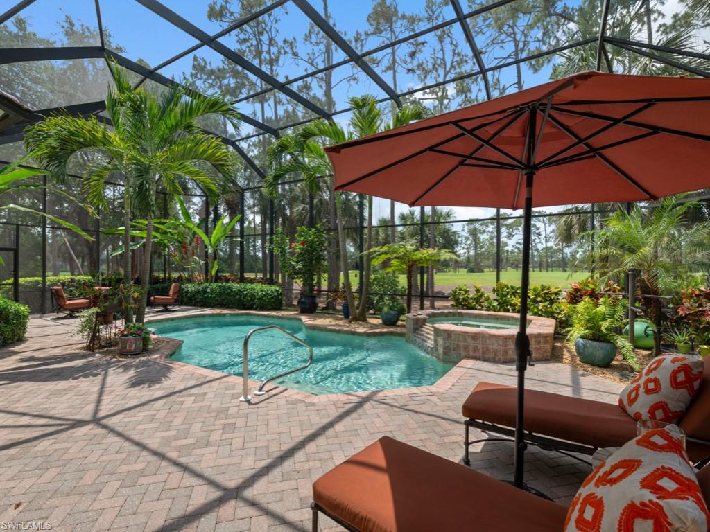 15352 Milan Lane Naples, FL 34110 - Photo 23 of 49 a view of yard with patio
