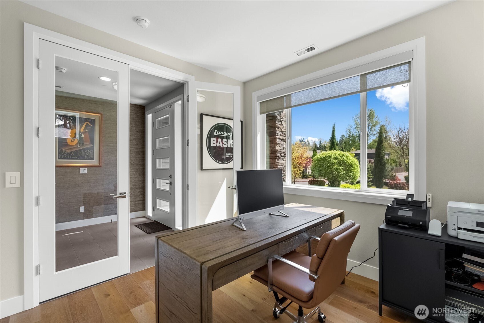 6565 Serenity Loop Gig Harbor, WA 98335 - Photo 6 of 40 a view of a workspace with furniture and a window