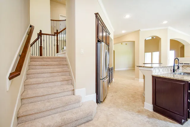 a view of entryway and hall