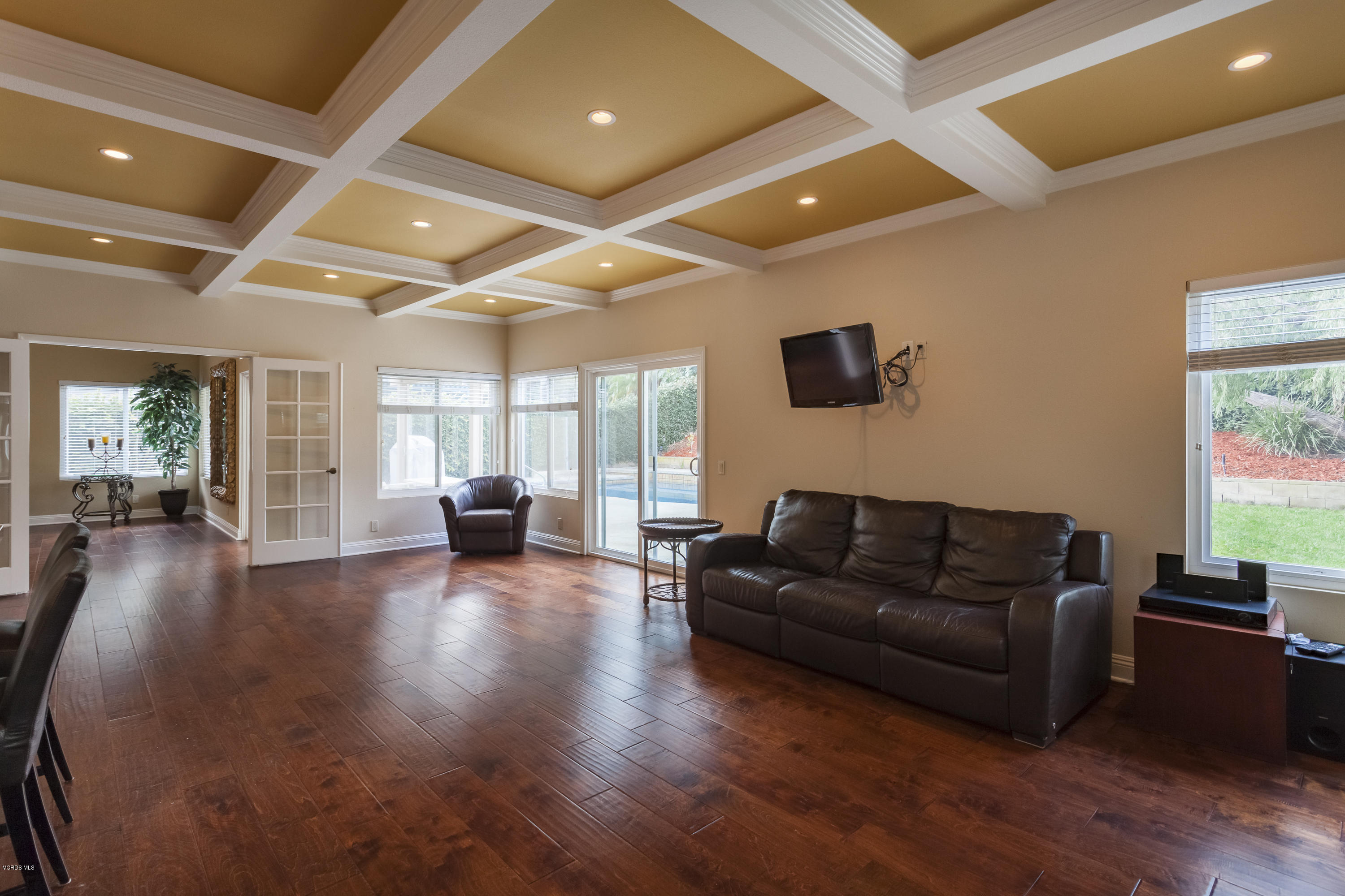 12142 Cherry Grove Street Moorpark, CA 93021 - Photo 18 of 36 a living room with furniture and a wooden floor