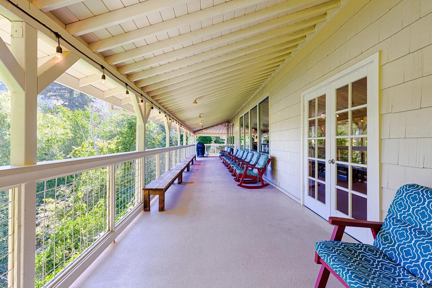 22776 Moscow Road Monte Rio, CA 95462 - Photo 6 of 20 a view of entryway wih livingroom and outdoor space