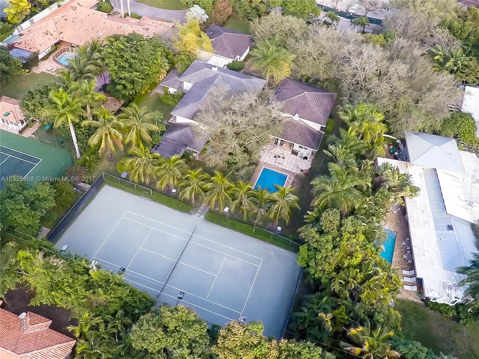8150 Erwin Road Miami, FL 33143 - Photo 36 of 36 an aerial view of residential house with outdoor space and street view