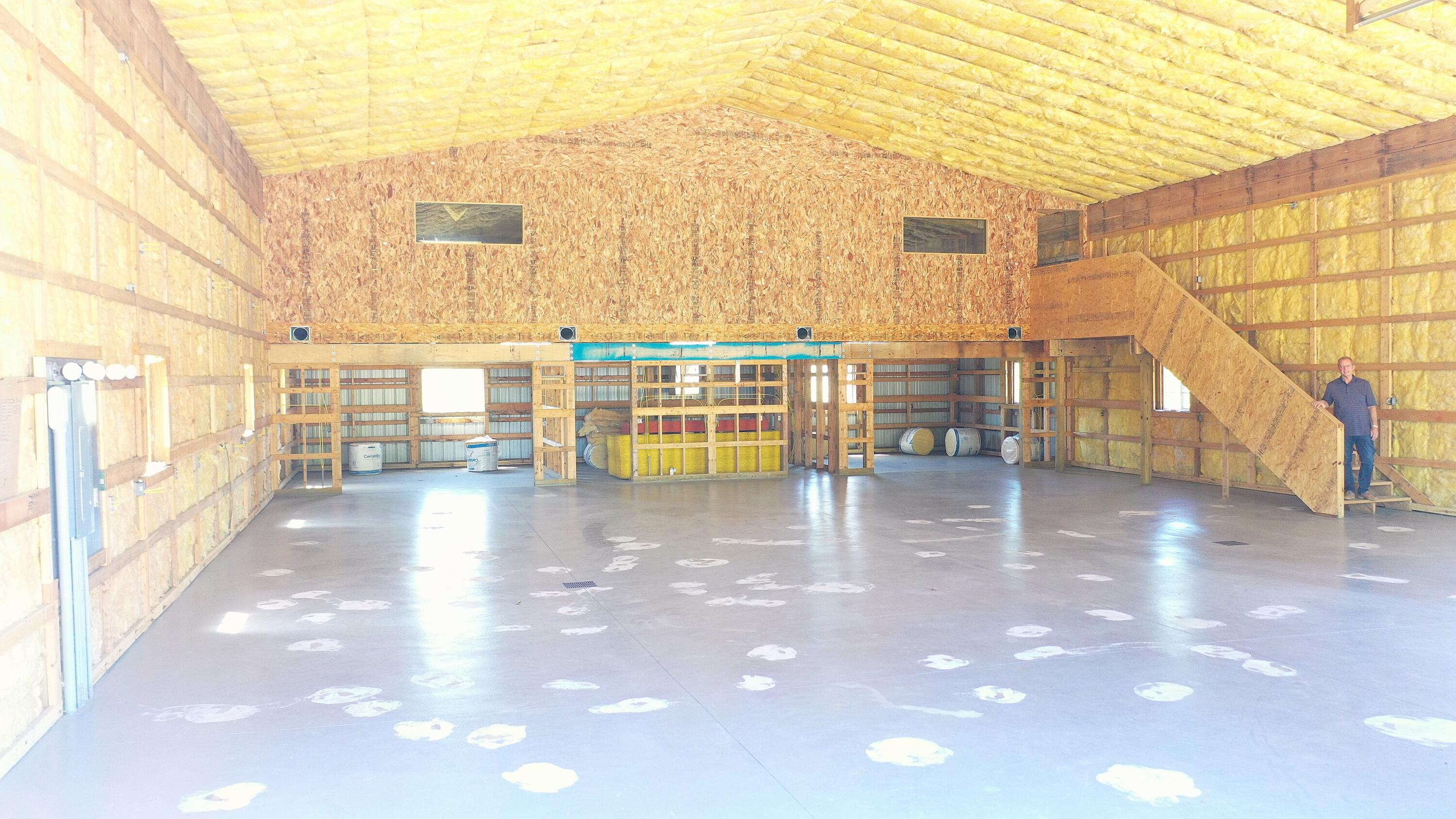 2861 West Polk Road Hart, MI 49420 - Photo 38 of 41 Polk inside Polebarn2