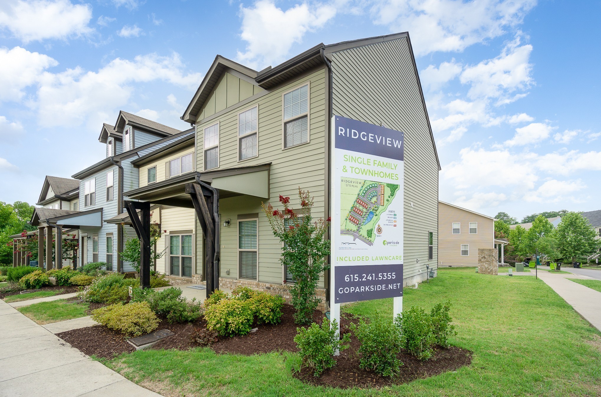 1748 Fenway Loop Antioch, TN 37013 - Photo 35 of 38 a front view of a house with garden