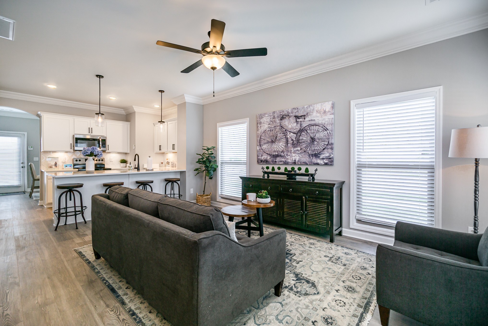 1748 Fenway Loop Antioch, TN 37013 - Photo 9 of 38 a living room with furniture and a large window