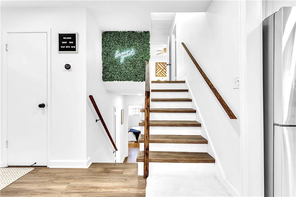 3571 Turner Heights Drive Decatur, GA 30032 - Photo 29 of 51 a view of entryway and hall with wooden floor