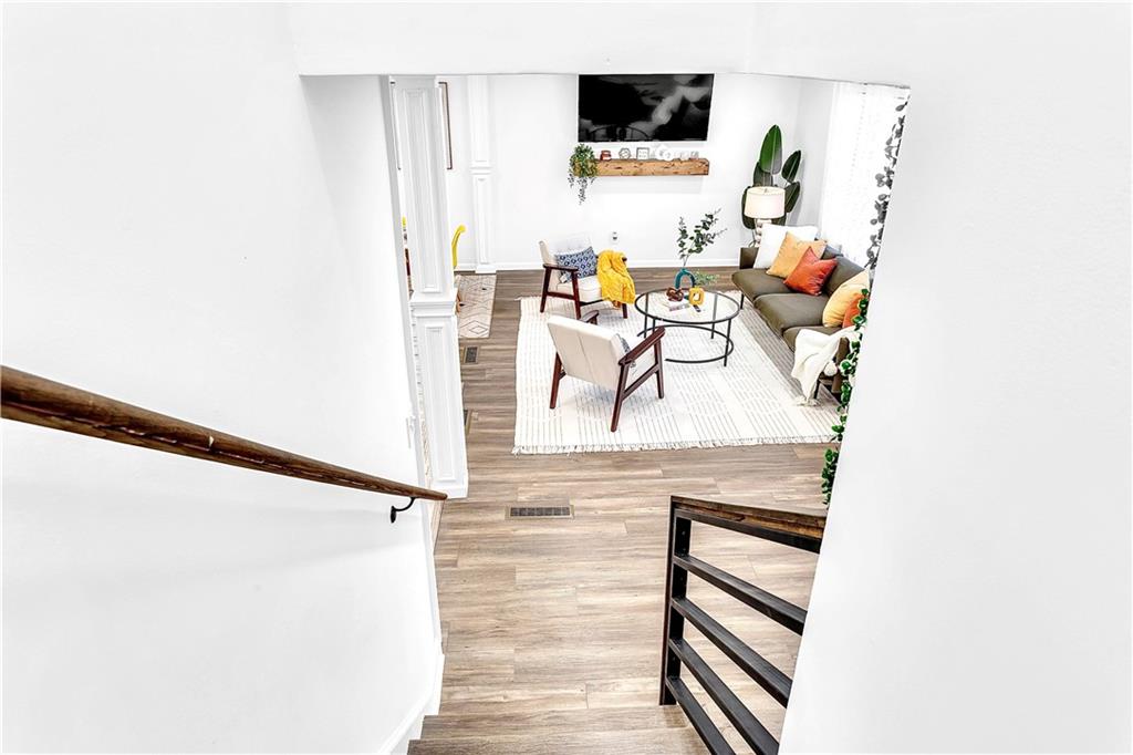 3571 Turner Heights Drive Decatur, GA 30032 - Photo 36 of 51 a view of entryway and hall with wooden floor