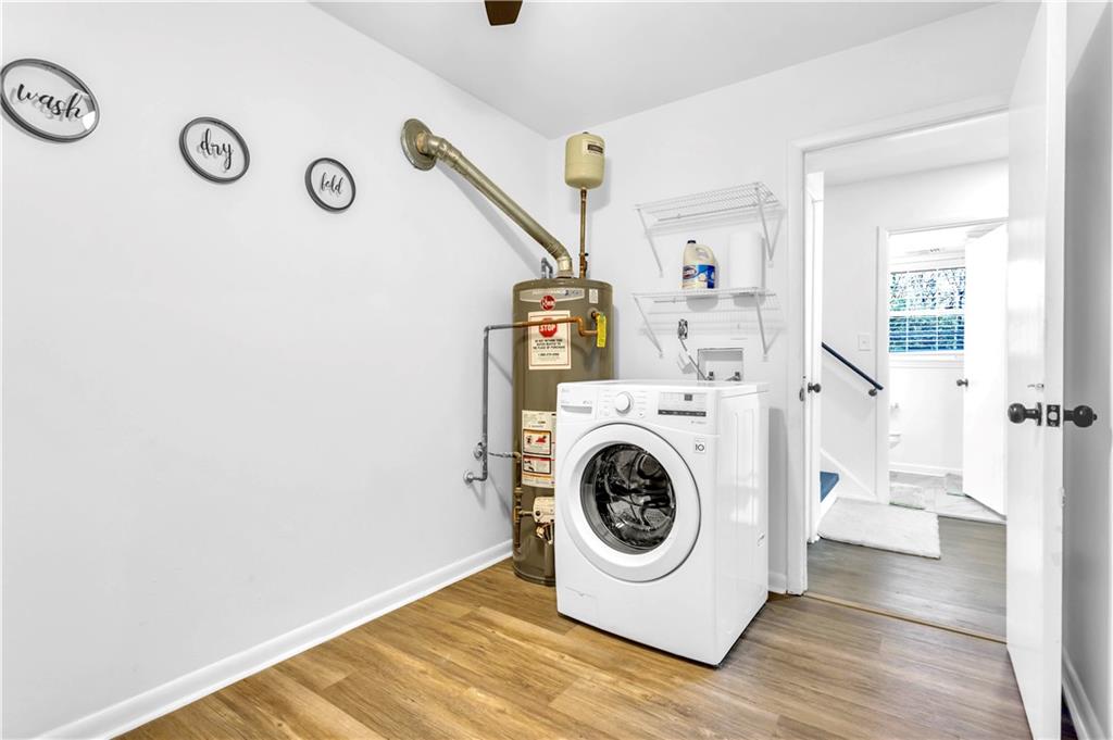 3571 Turner Heights Drive Decatur, GA 30032 - Photo 48 of 51 a utility room with dryer and washer