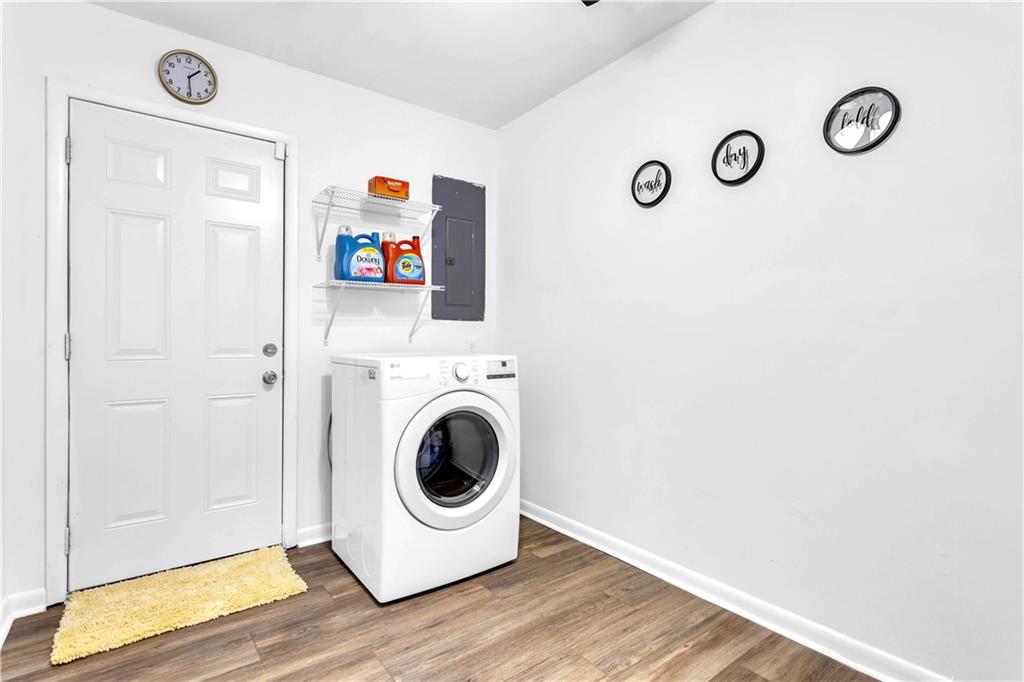 3571 Turner Heights Drive Decatur, GA 30032 - Photo 49 of 51 a utility room with dryer and washer