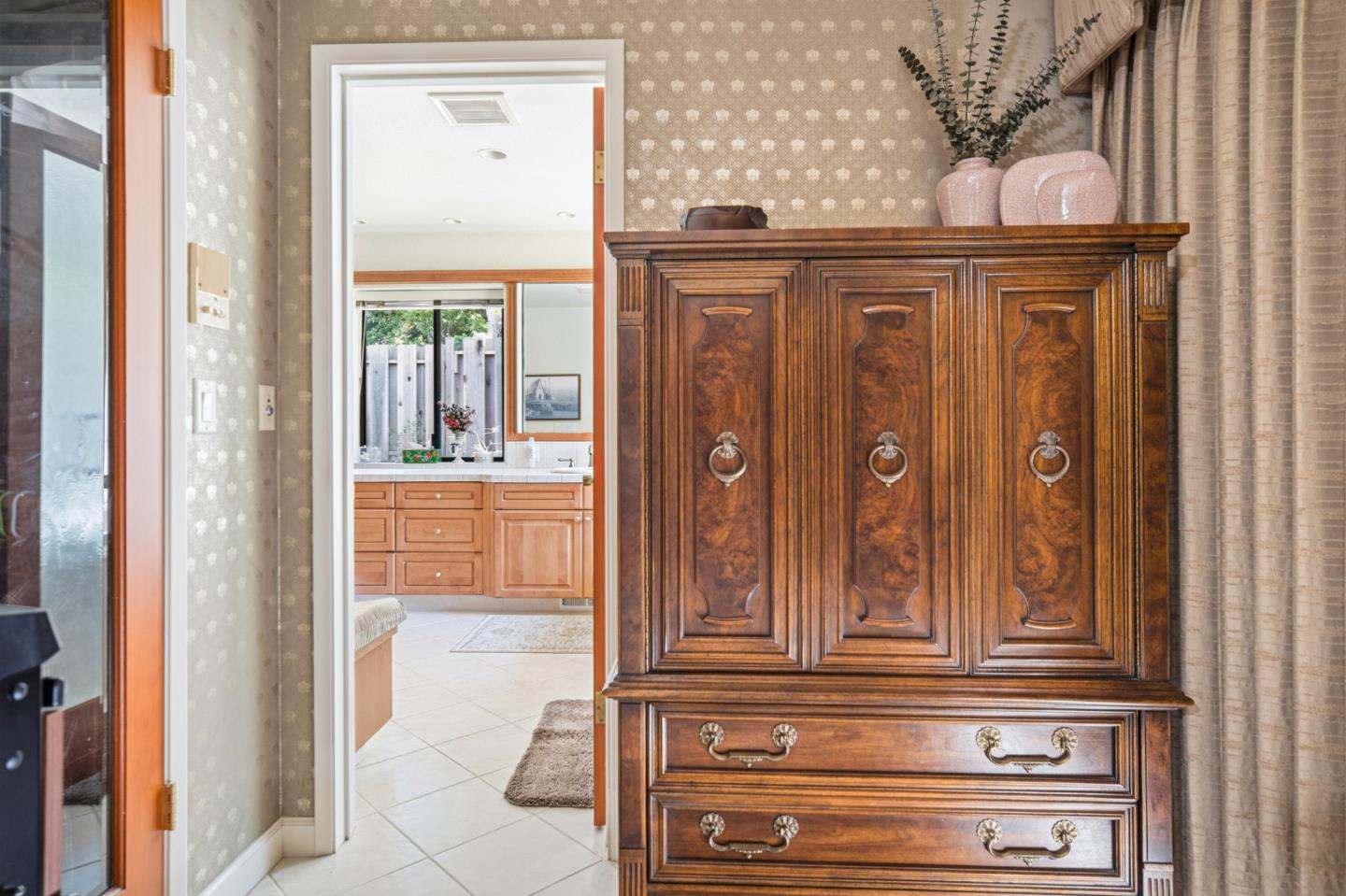 2911 Colton Road Pebble Beach, CA 93953 - Photo 26 of 46 a view of front door with a mirror