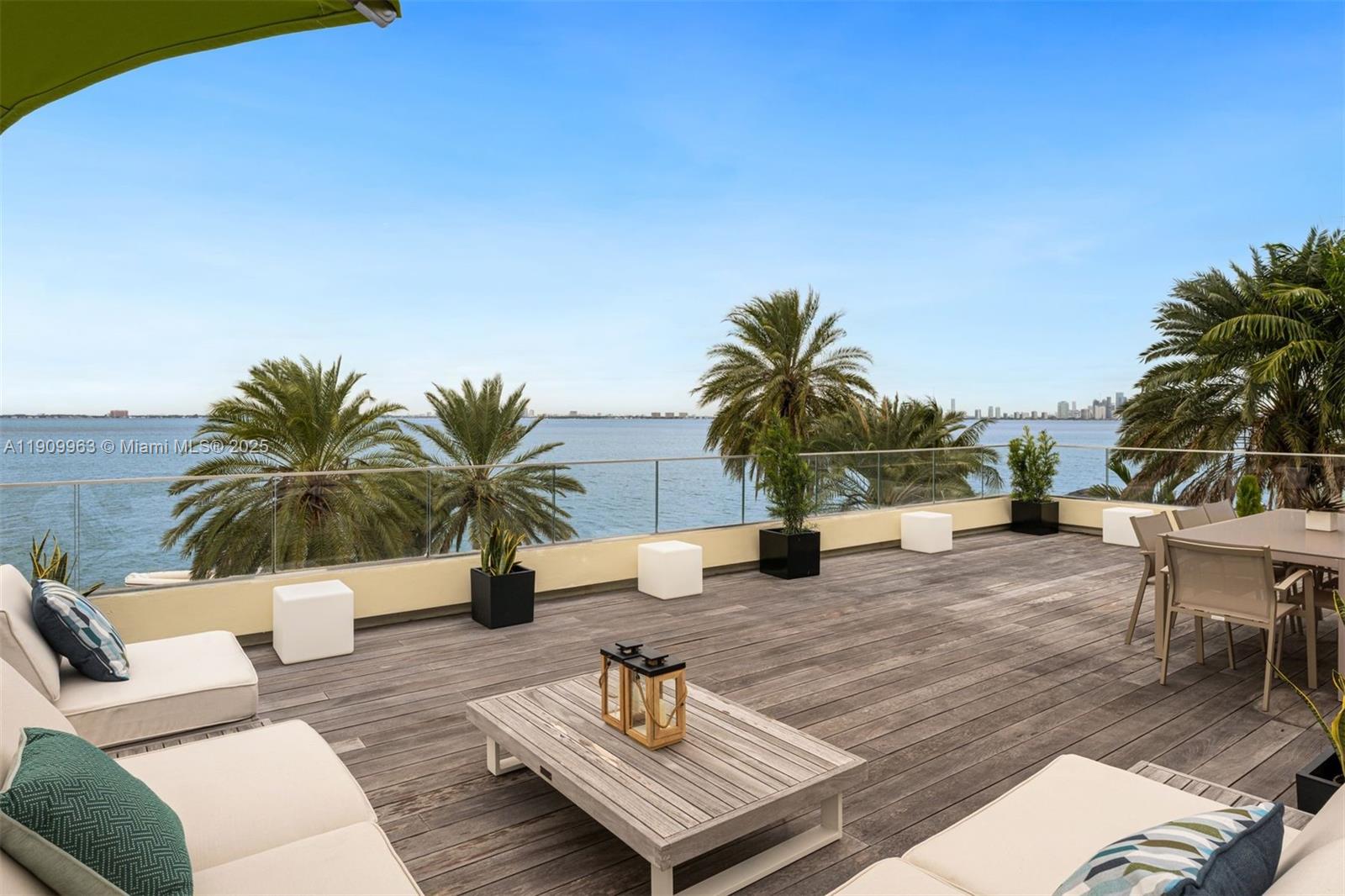 360 Harbor Drive Key Biscayne, FL 33149 - Photo 62 of 86 a view of a swimming pool with furniture