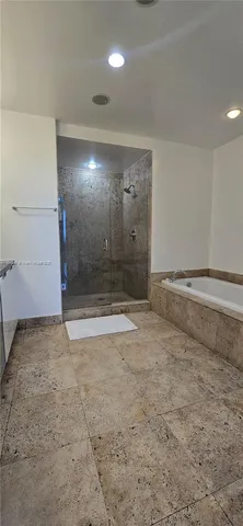 a view of a room with an empty space