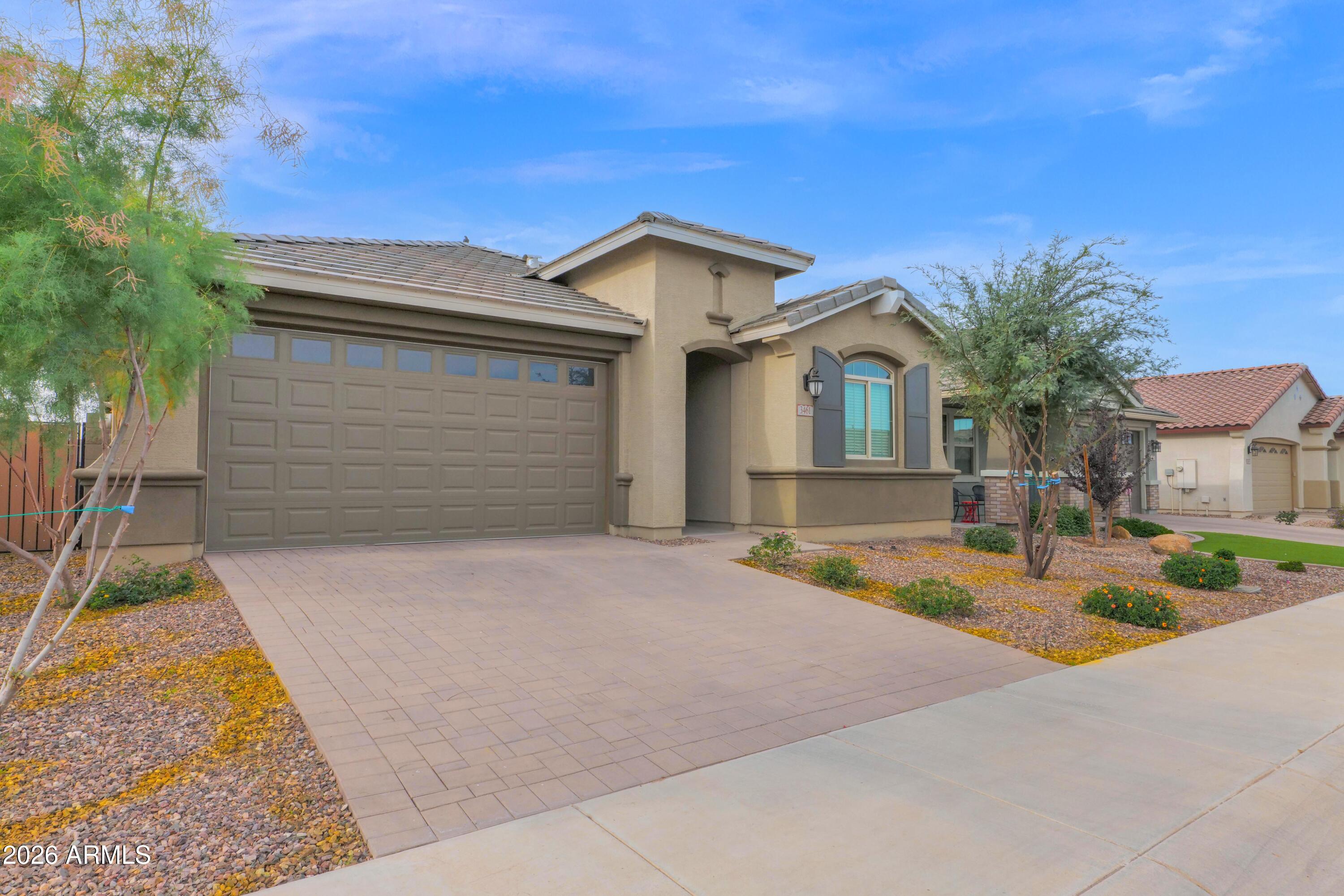 3461 West Oil Well Road San Tan Valley, AZ 85144 - Photo 25 of 25 a front view of house with yard