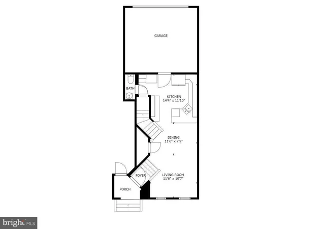 a picture of a floor plan