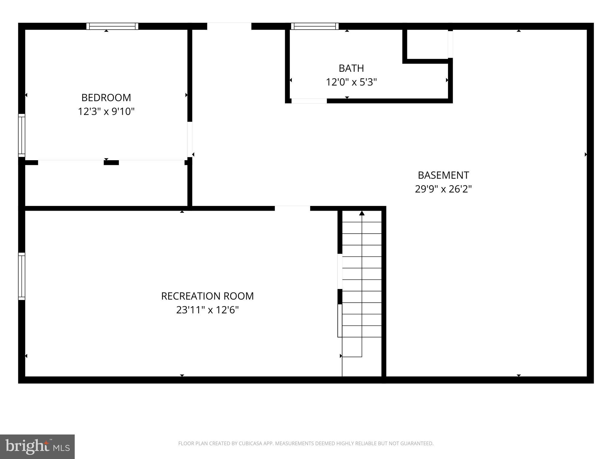 314 Reckord Road Fallston, MD 21047 - Photo 43 of 43 Basement Floorplan