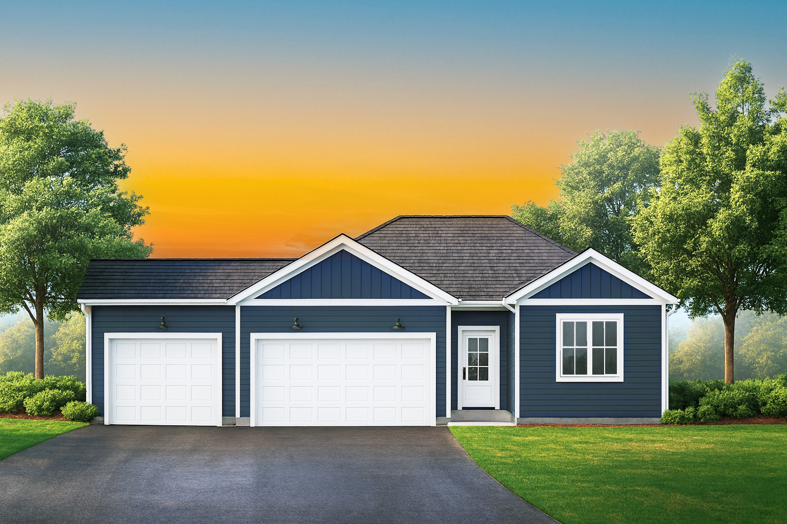 1002 Joshua Lane Genoa, IL 60135 - Photo 2 of 25 a view of front of house with a yard
