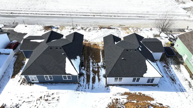 a view of a house with a outdoor space