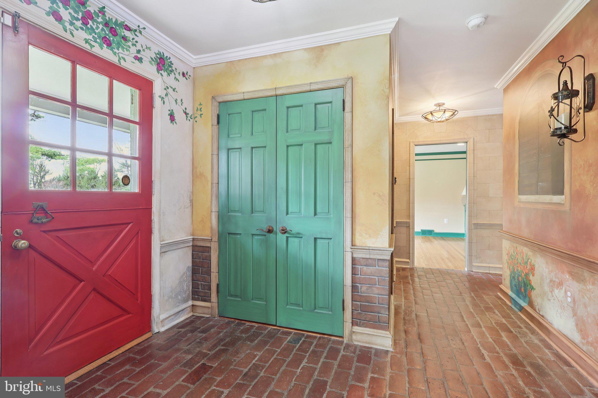 260 Mathers Road Ambler, PA 19002 - Photo 11 of 89 Foyer closet mural