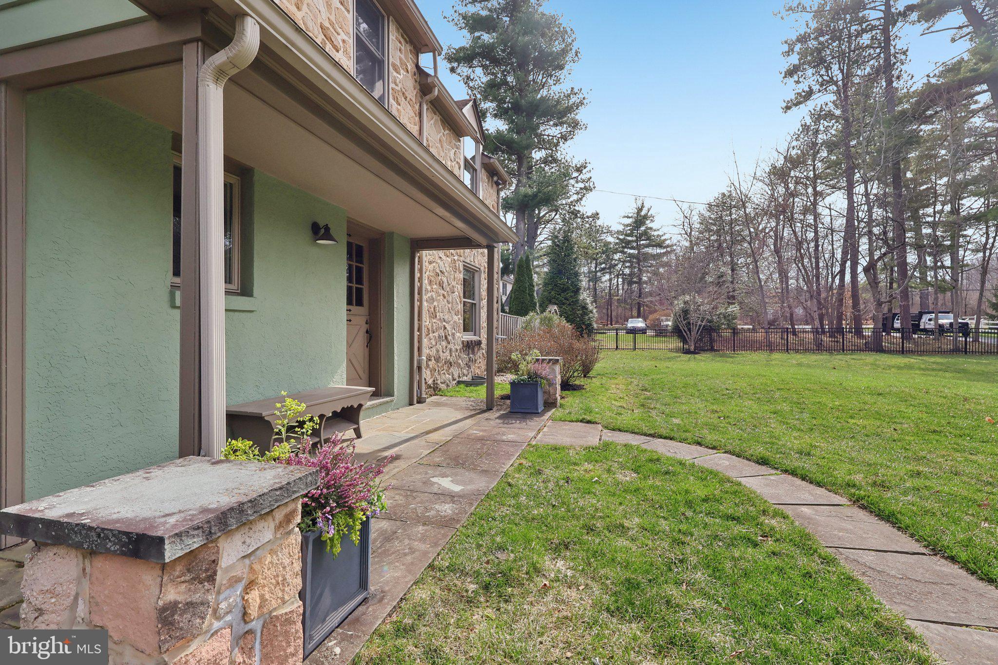 260 Mathers Road Ambler, PA 19002 - Photo 9 of 89 Front door and yard