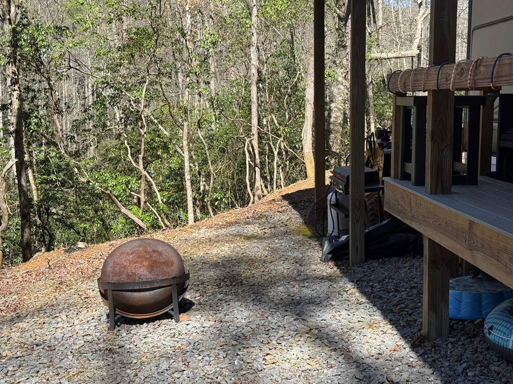1640 Panther Top Road Murphy, NC 28906 - Photo 18 of 27 a view of a porch with furniture