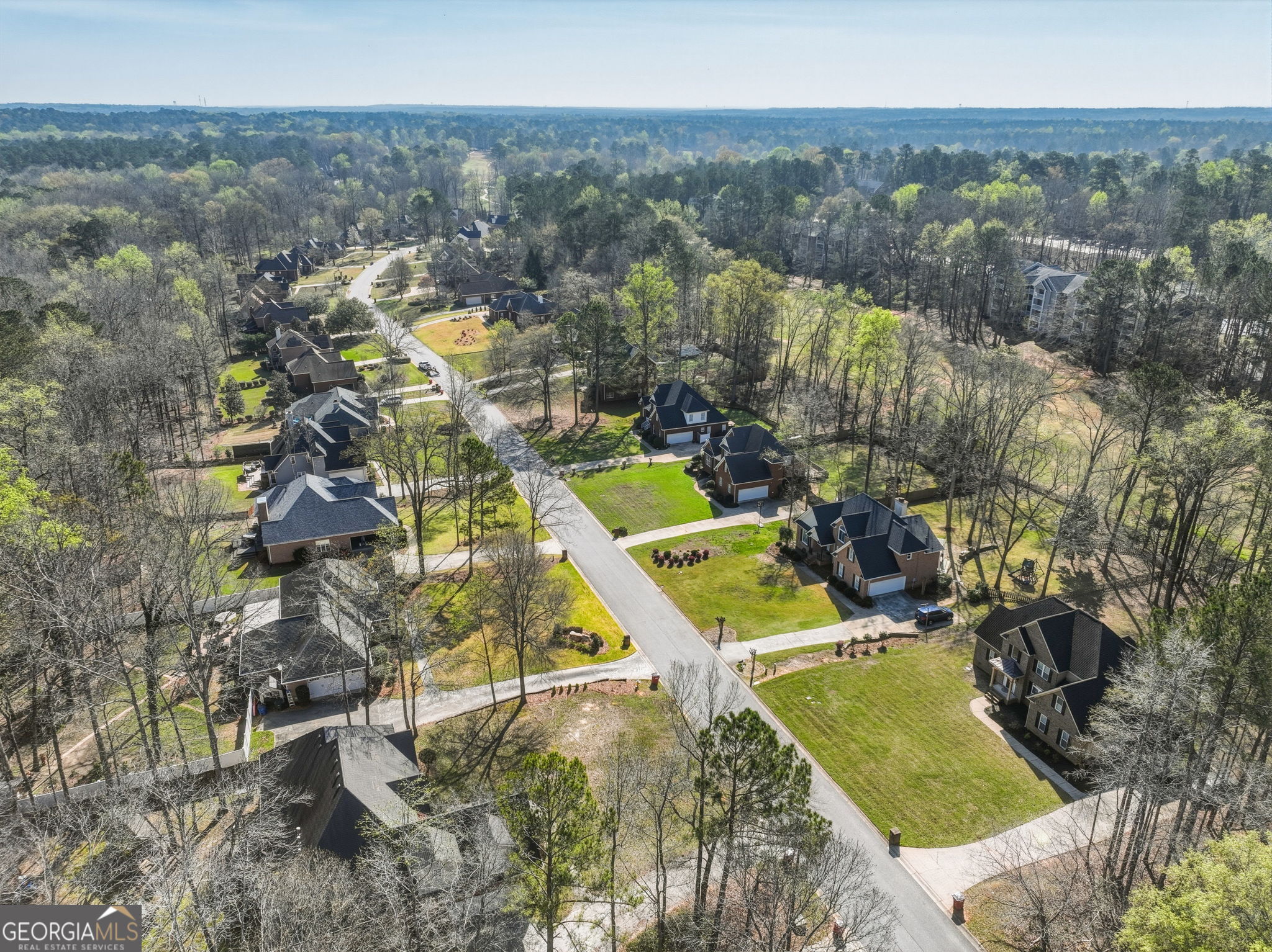144 Cambridge Way Macon, GA 31220 - Photo 50 of 50 an aerial view of residential house with outdoor space